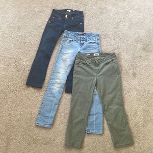 GIRLS JEANS PACK OF 3